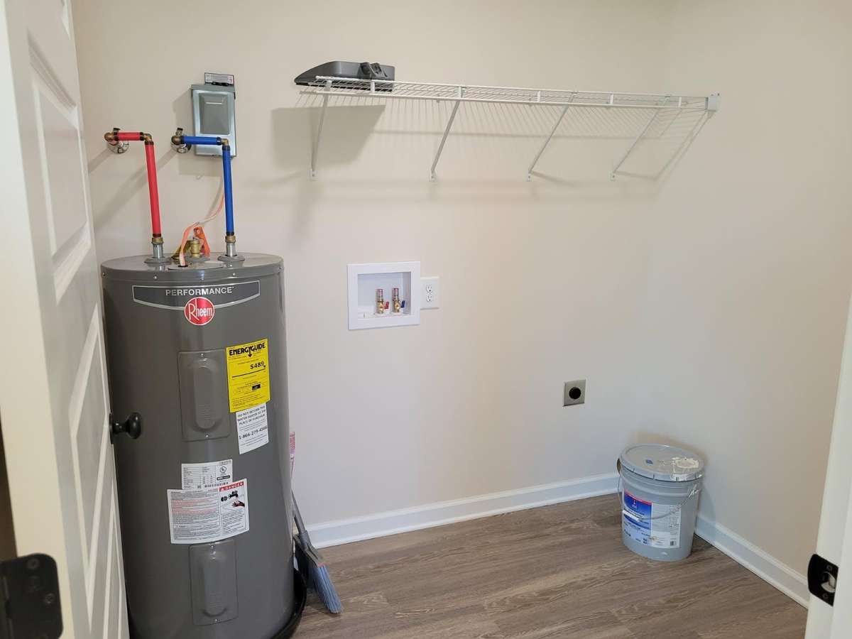 Laundry room off Kitchen