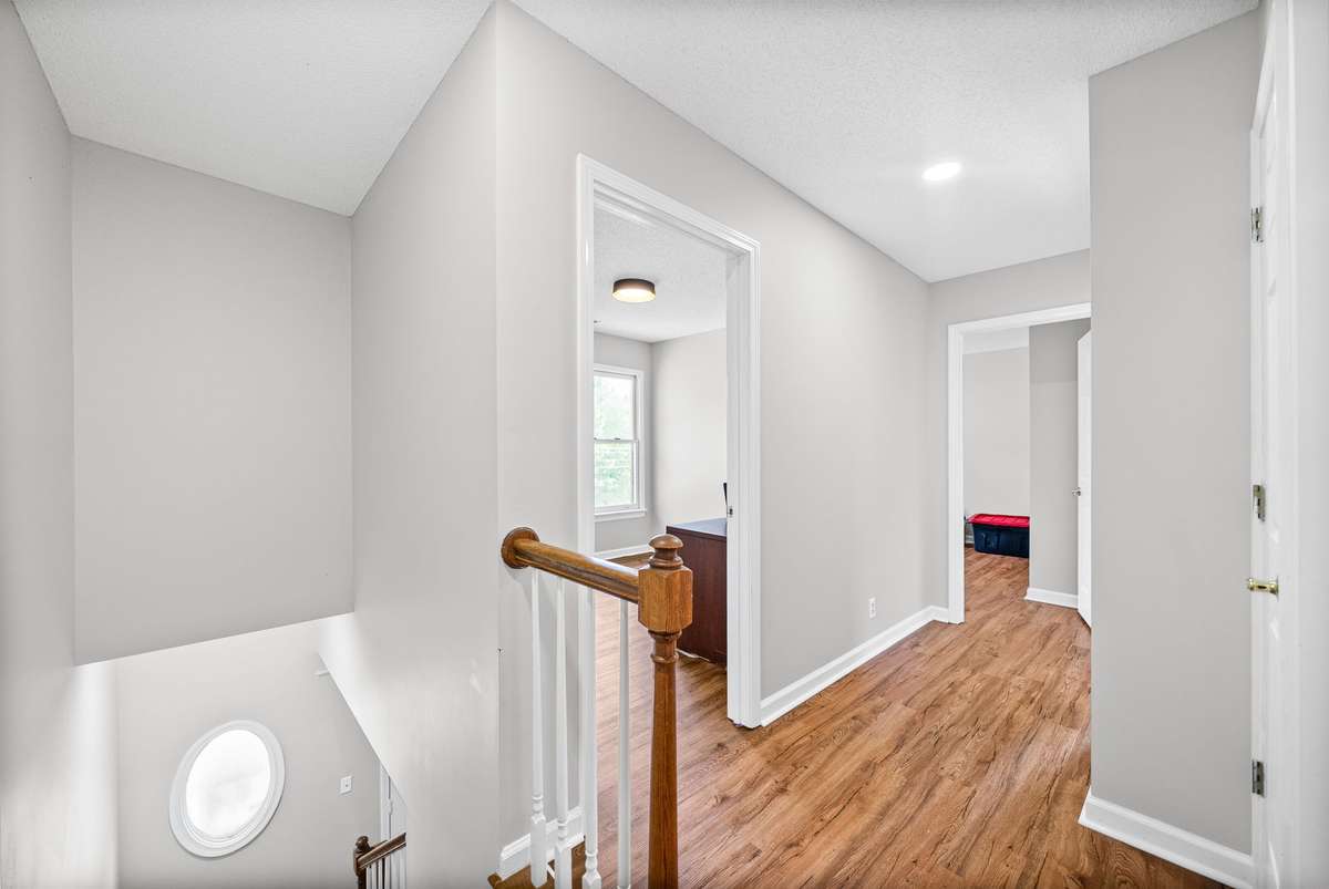 Landing at top of stairs