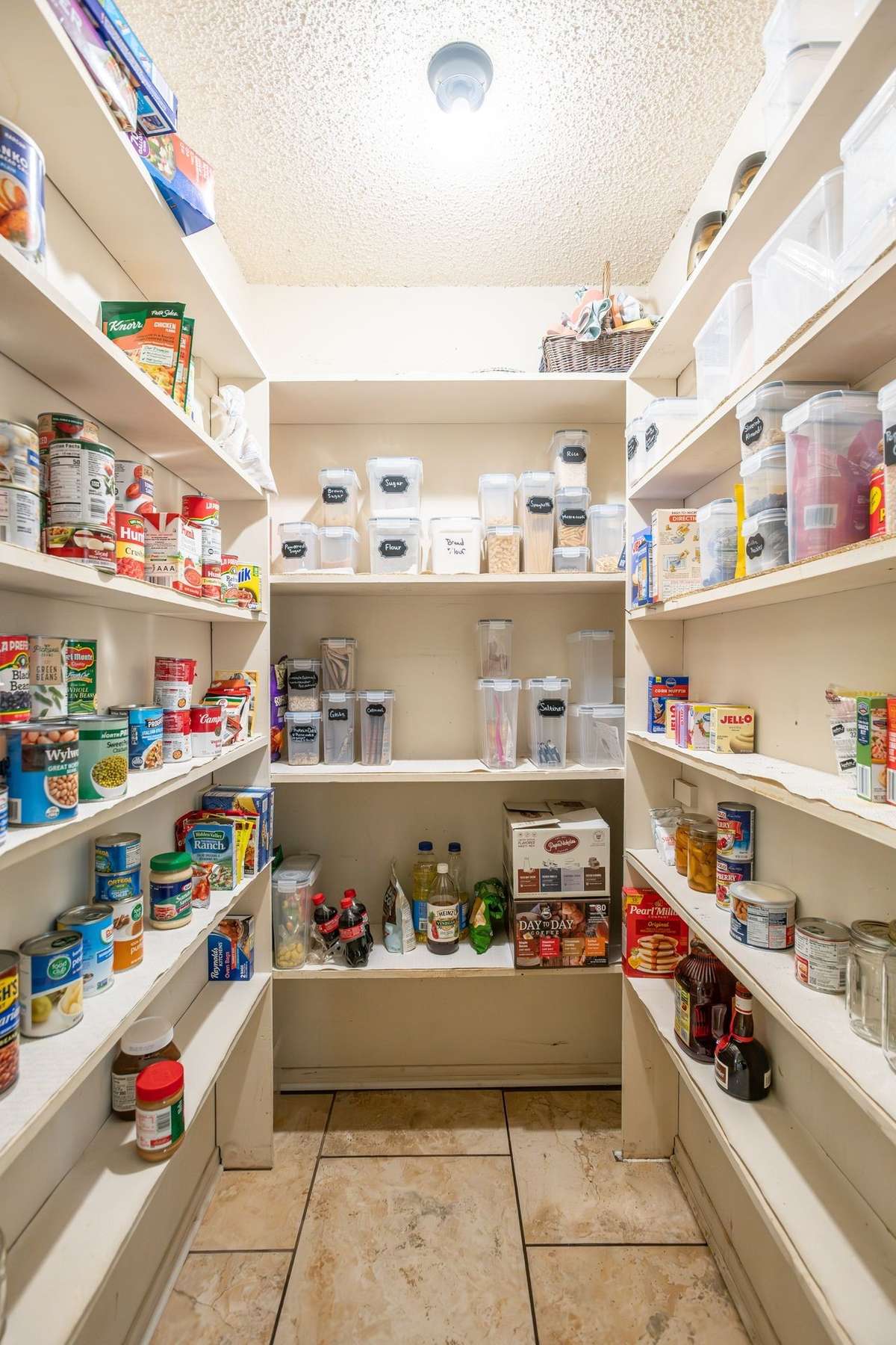 Look at that HUGE pantry!