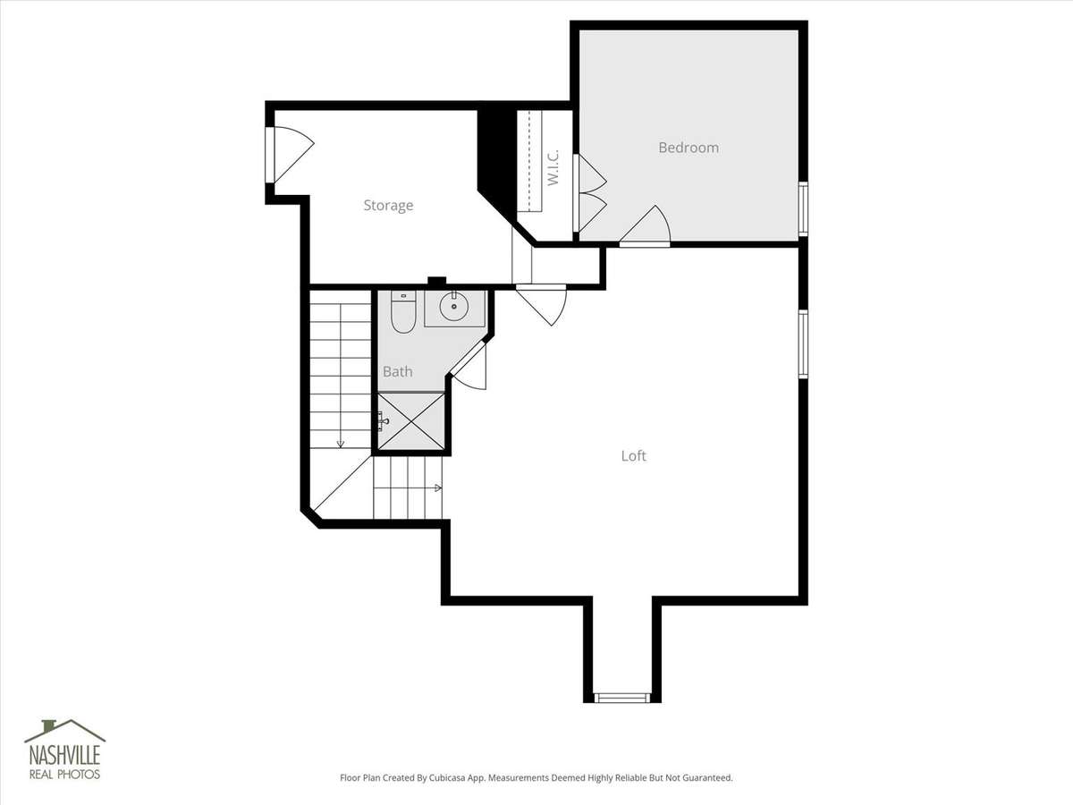 "Storage" Room is a finished Home Office that is currently being used for Storage. It is a finished/conditioned room.