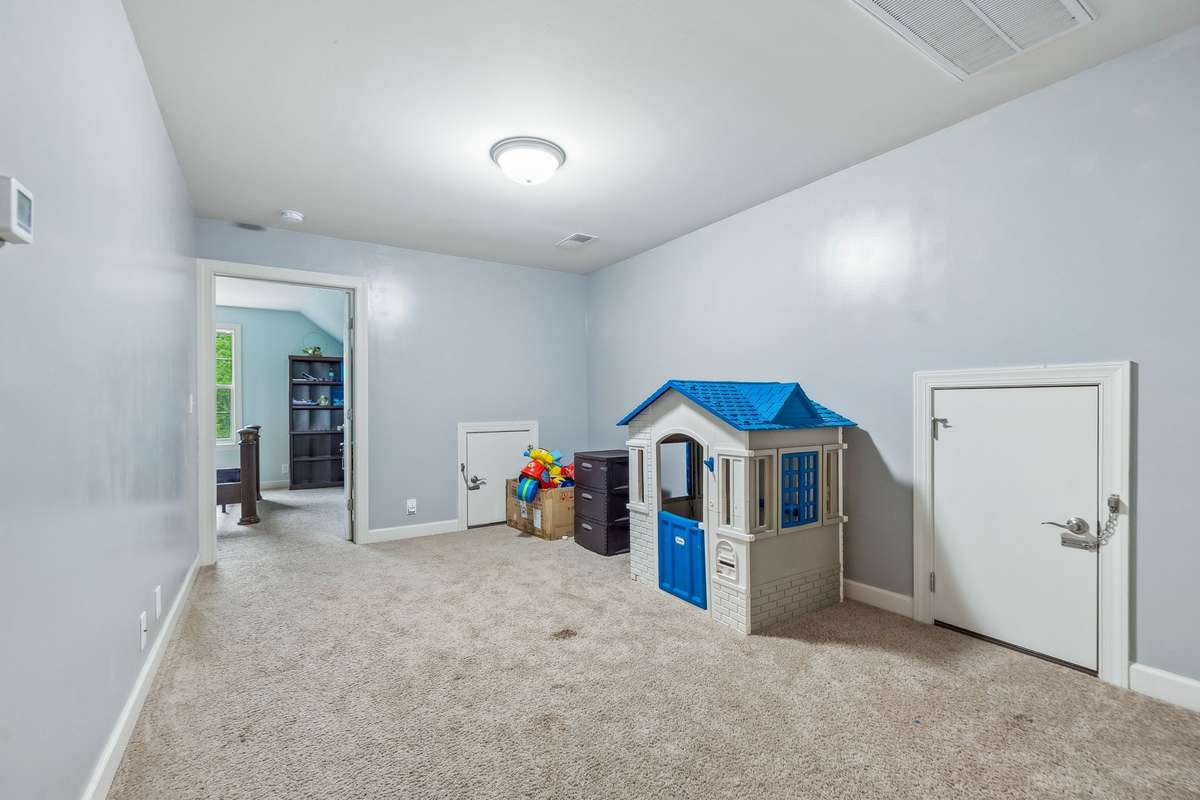 Upstairs play area