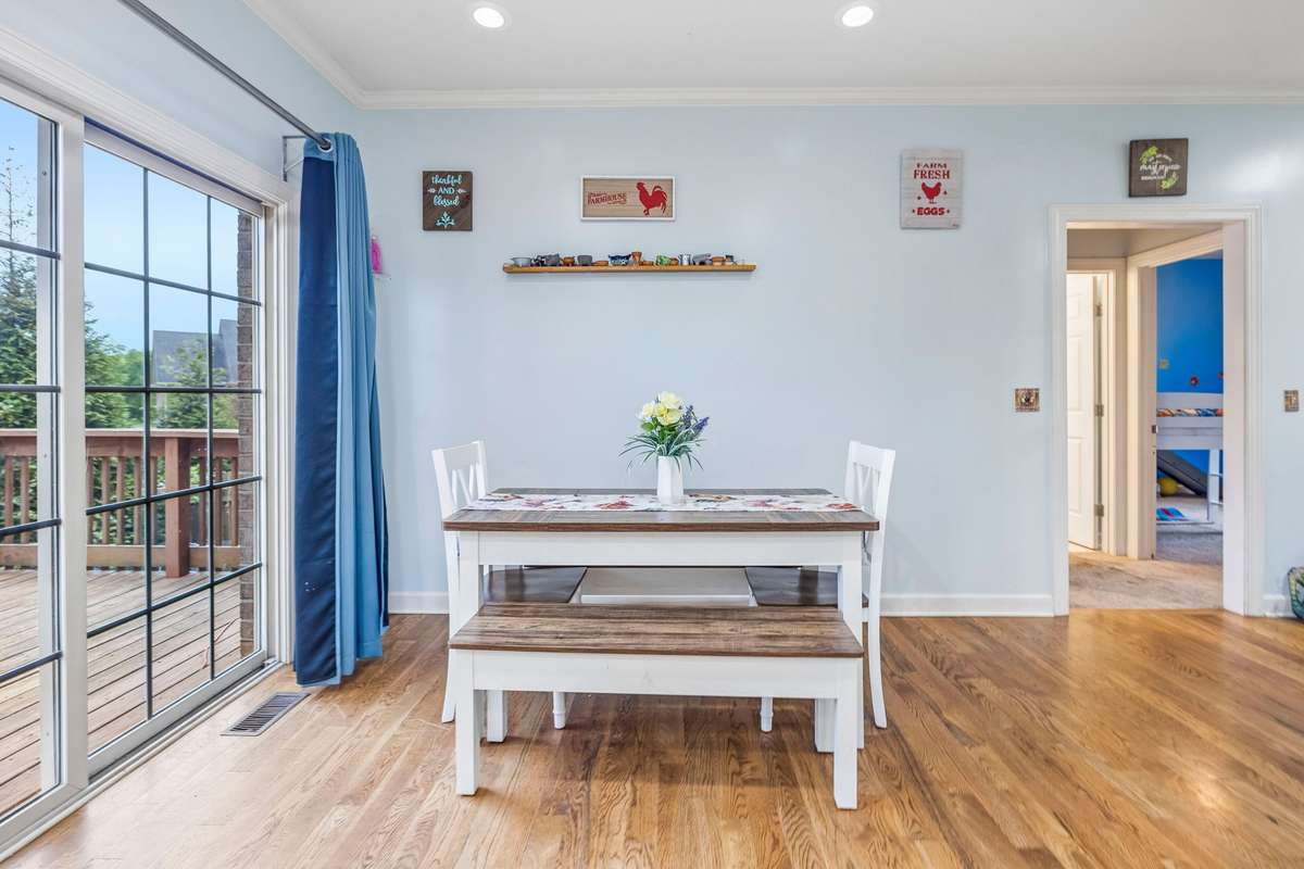 Dining Area off from the kitchen