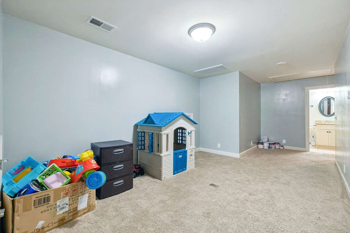 Upstairs play area