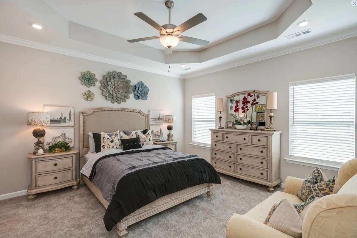 Stock Photo: Primary Suite