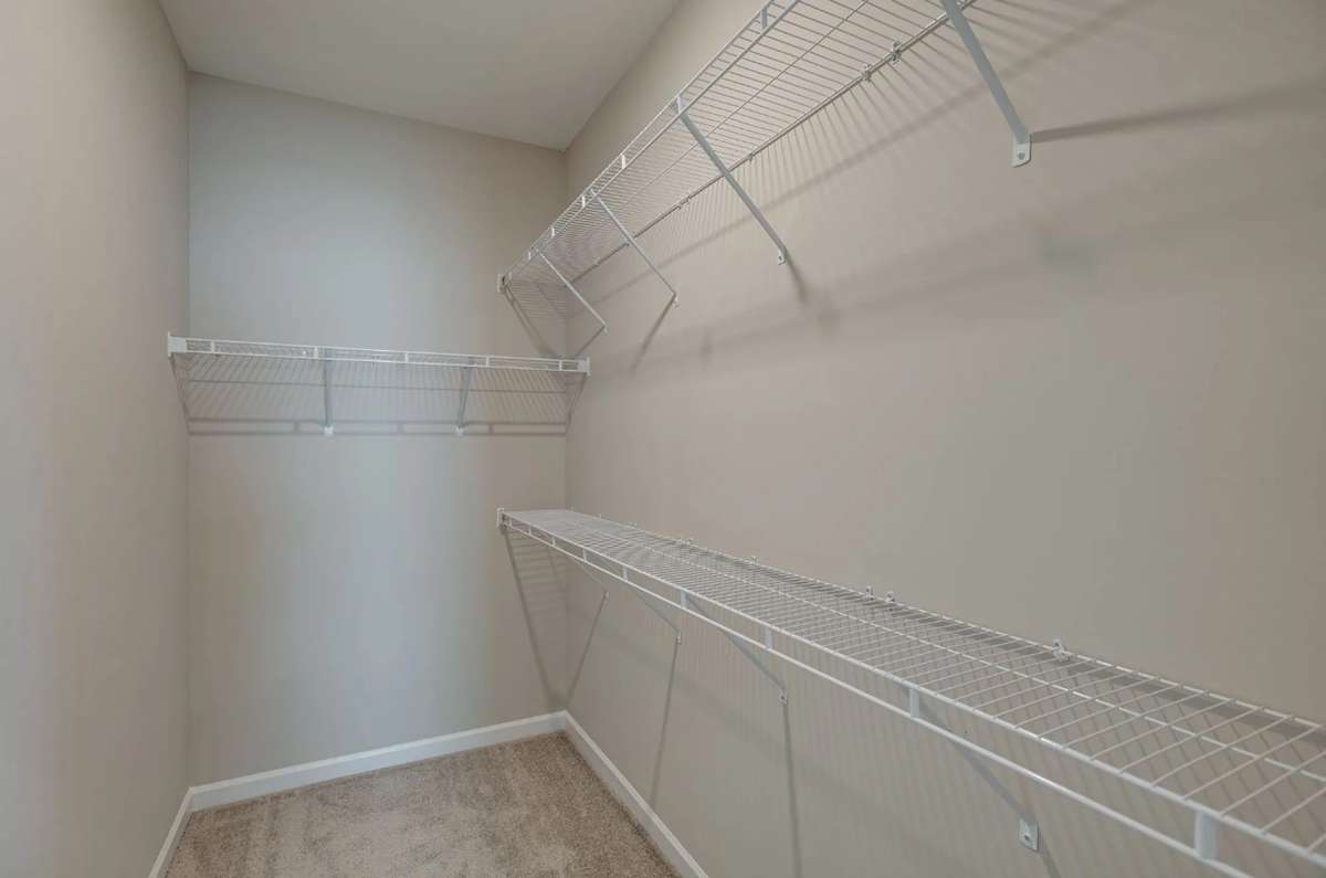 Stock Photo: Large Walk in Closet in the Primary Suite