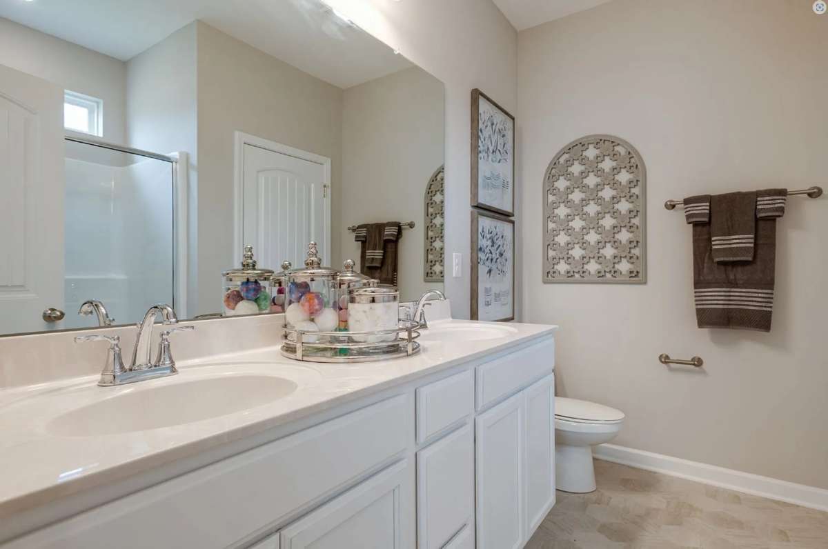 Stock Photo: Primary Bathroom