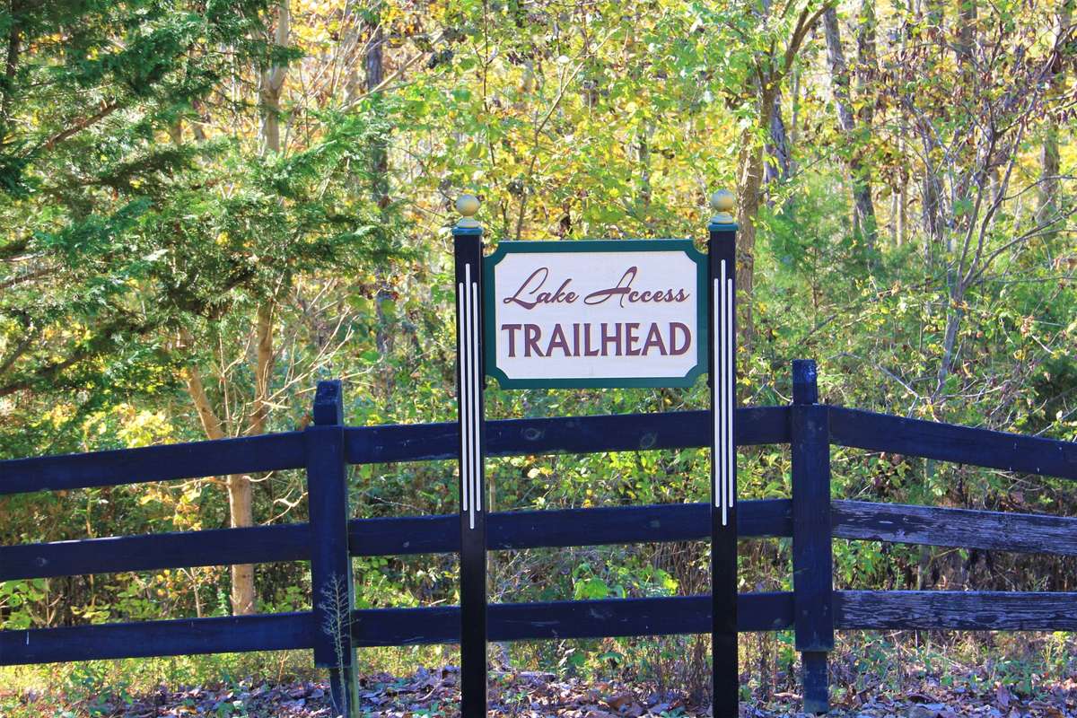 Walking Trail in the community.