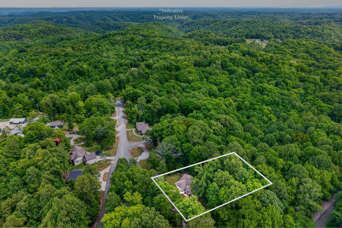 Approximate lot dimensions.
