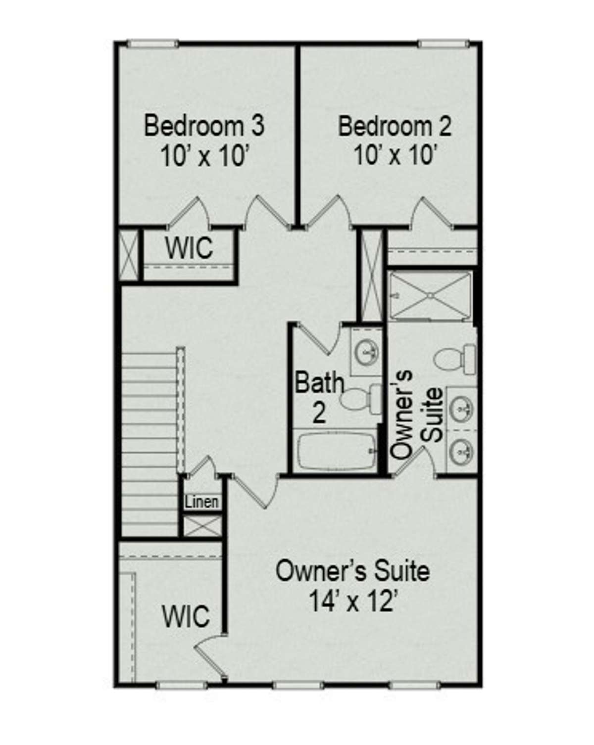 Third floor layout