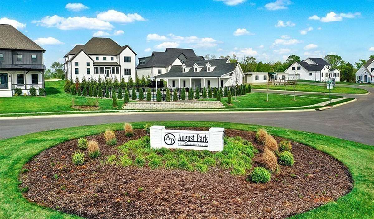 August Park neighborhood entrance