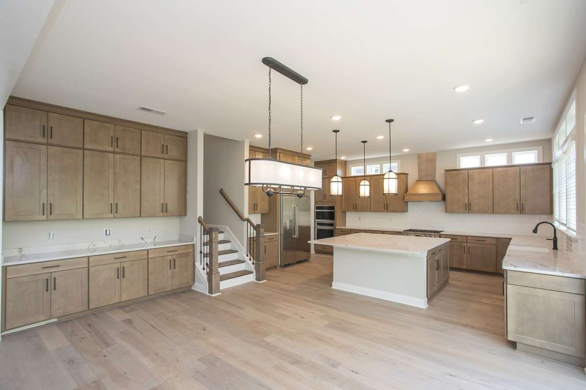 Another view of the gourmet kitchen/dining area