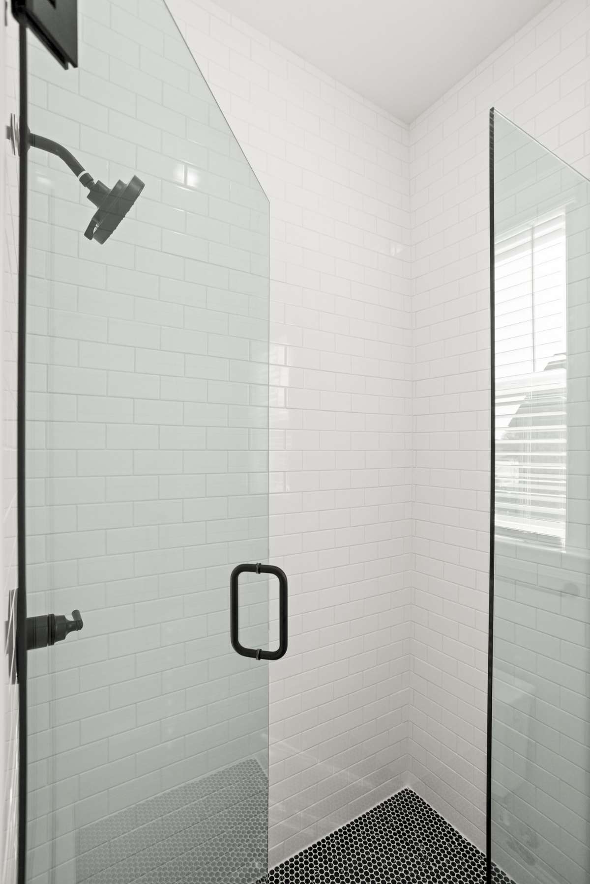 Jack and Jill bath shower