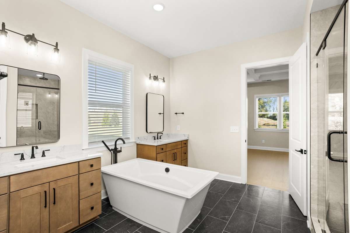 Master bathroom