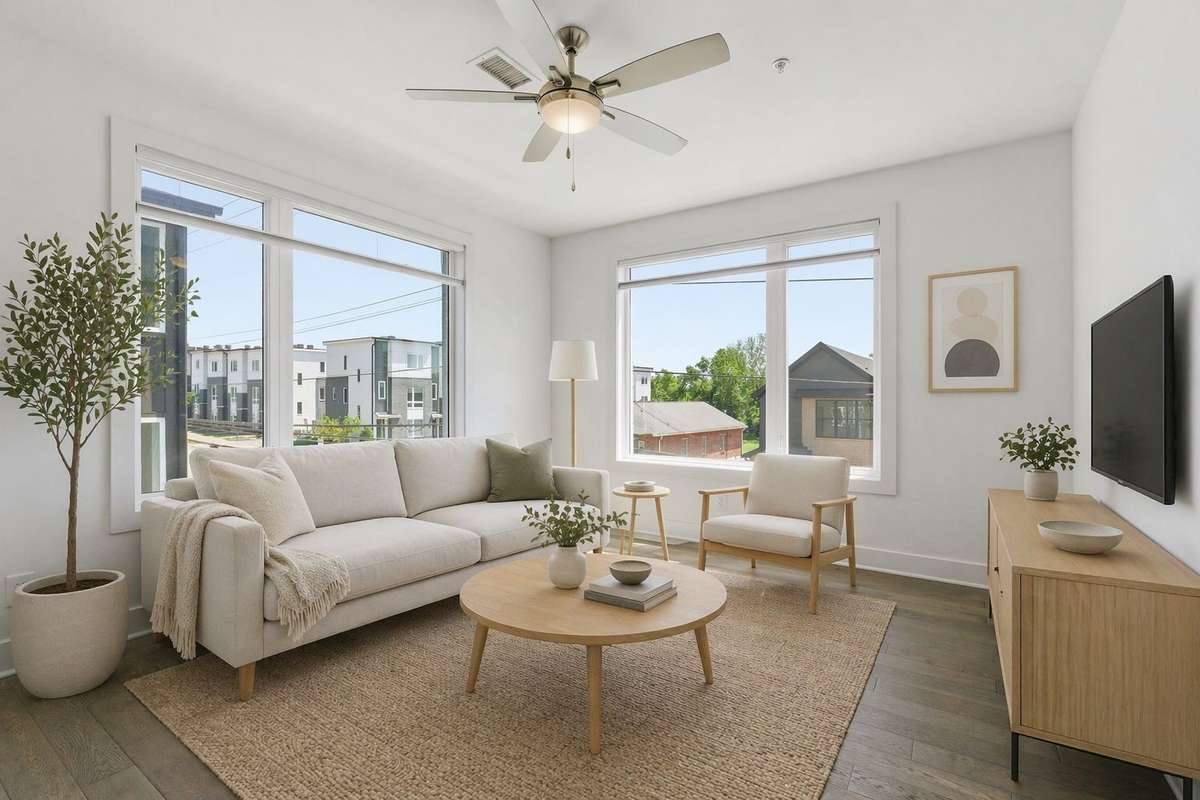 Virtually Staged living
