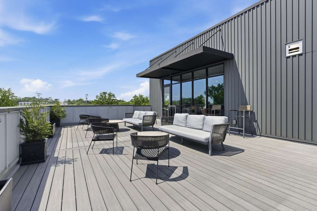 Residents enjoy the Nashville skyline views.