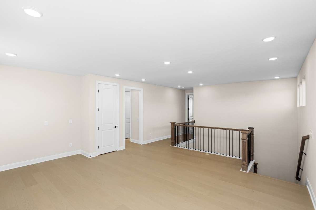 2nd floor den at top of staircase