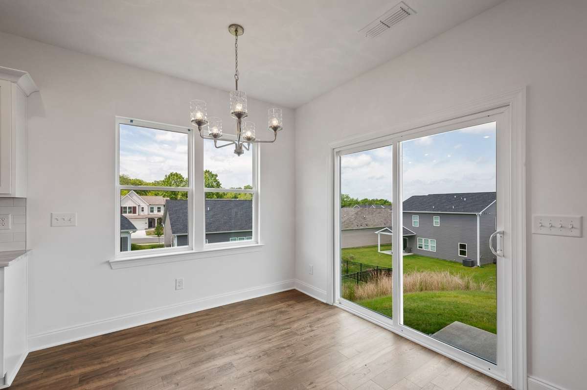 Tons of natural light throughout this home...