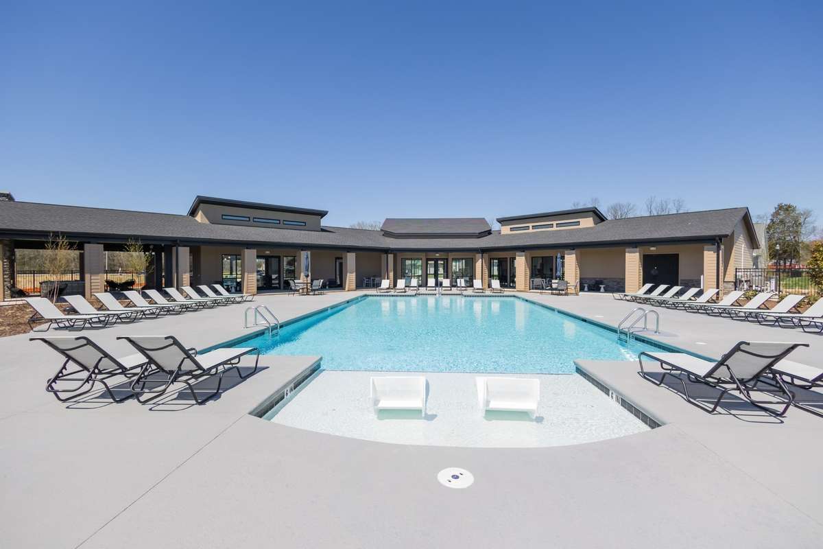 Resort-style pool
