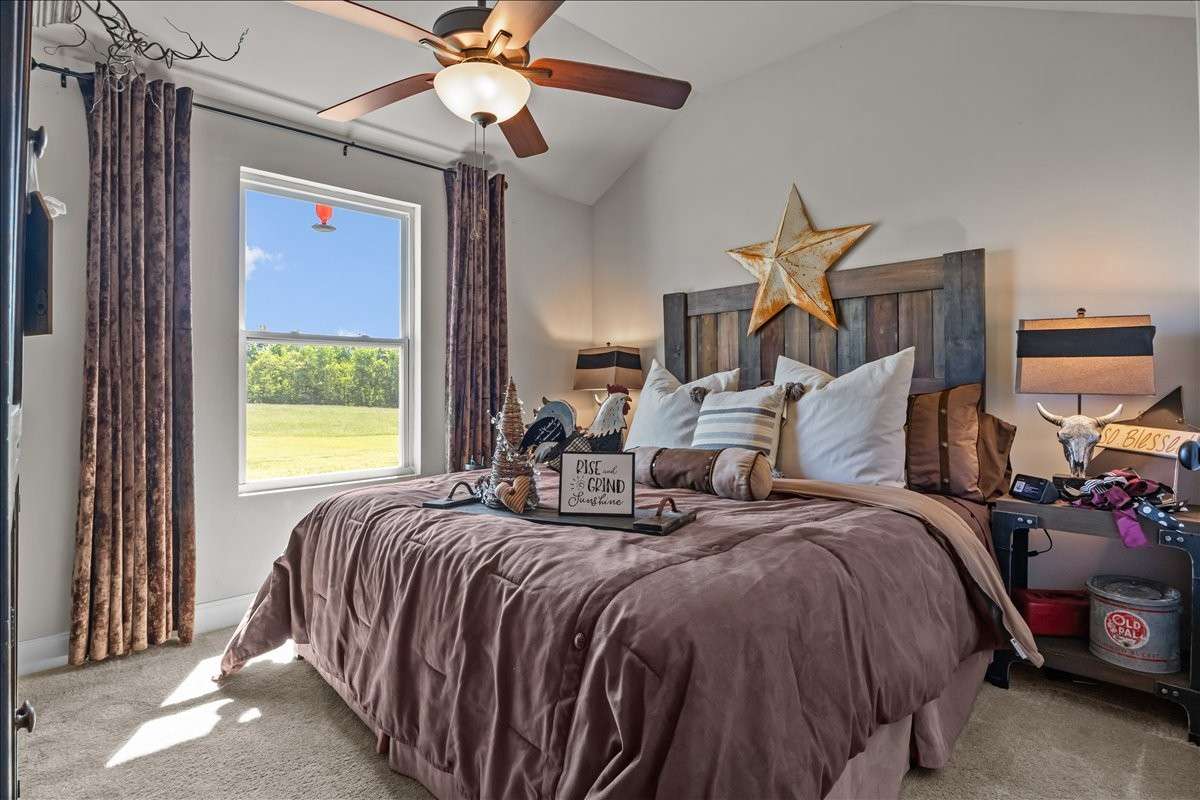 3rd Bedroom - Room for King Size Bed - Vaulted Ceilings