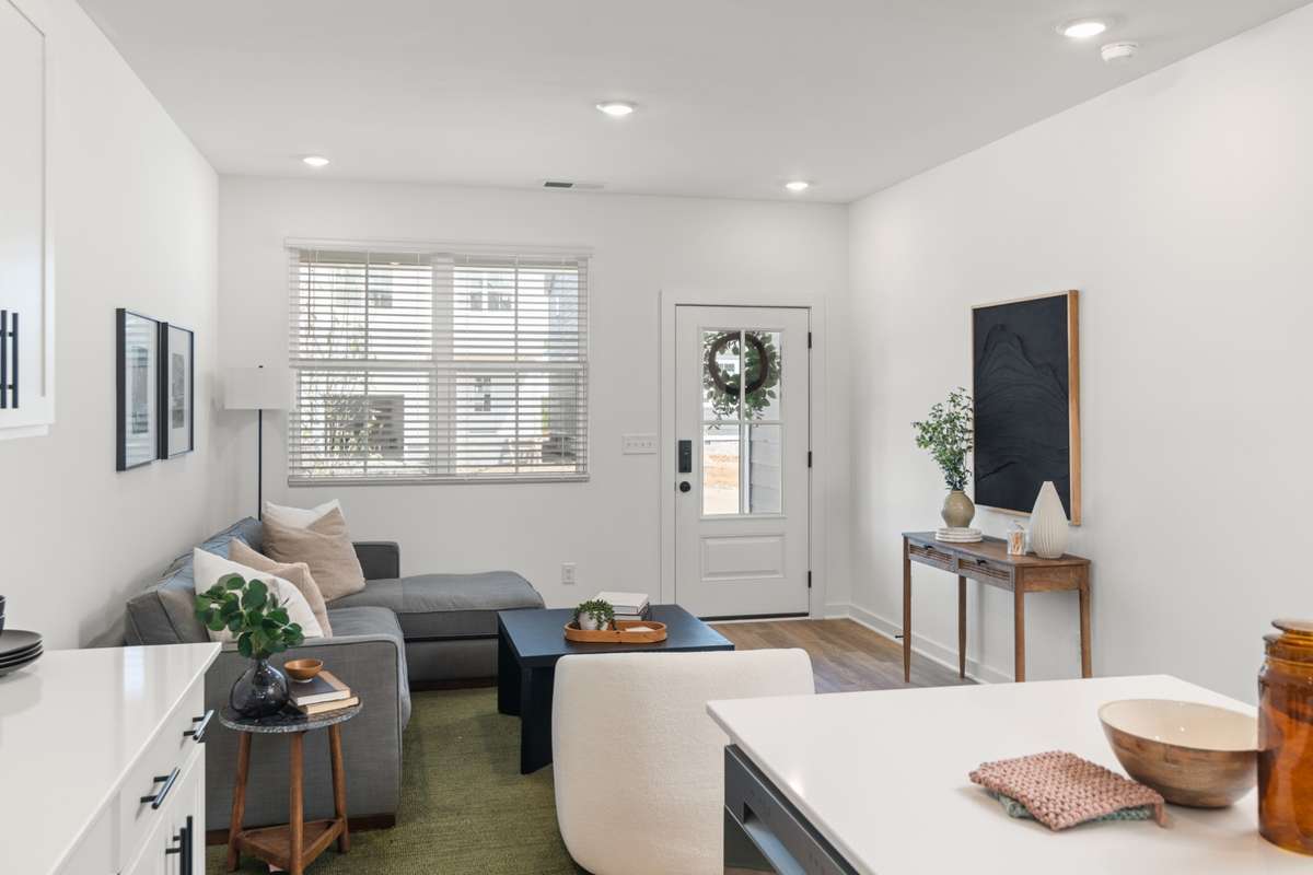 staged model home