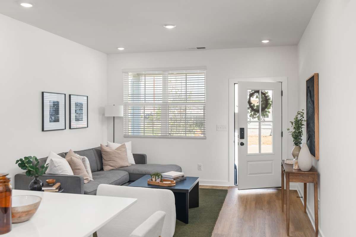staged model home
