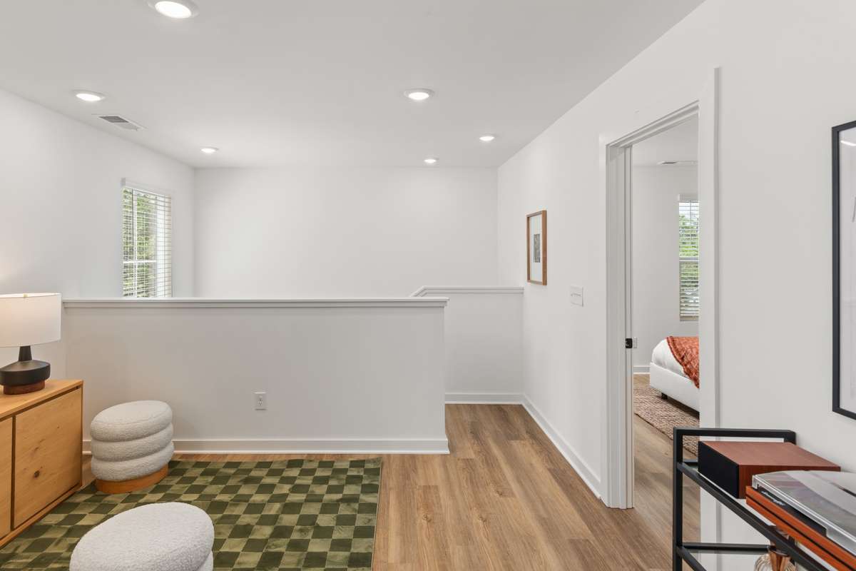staged model home