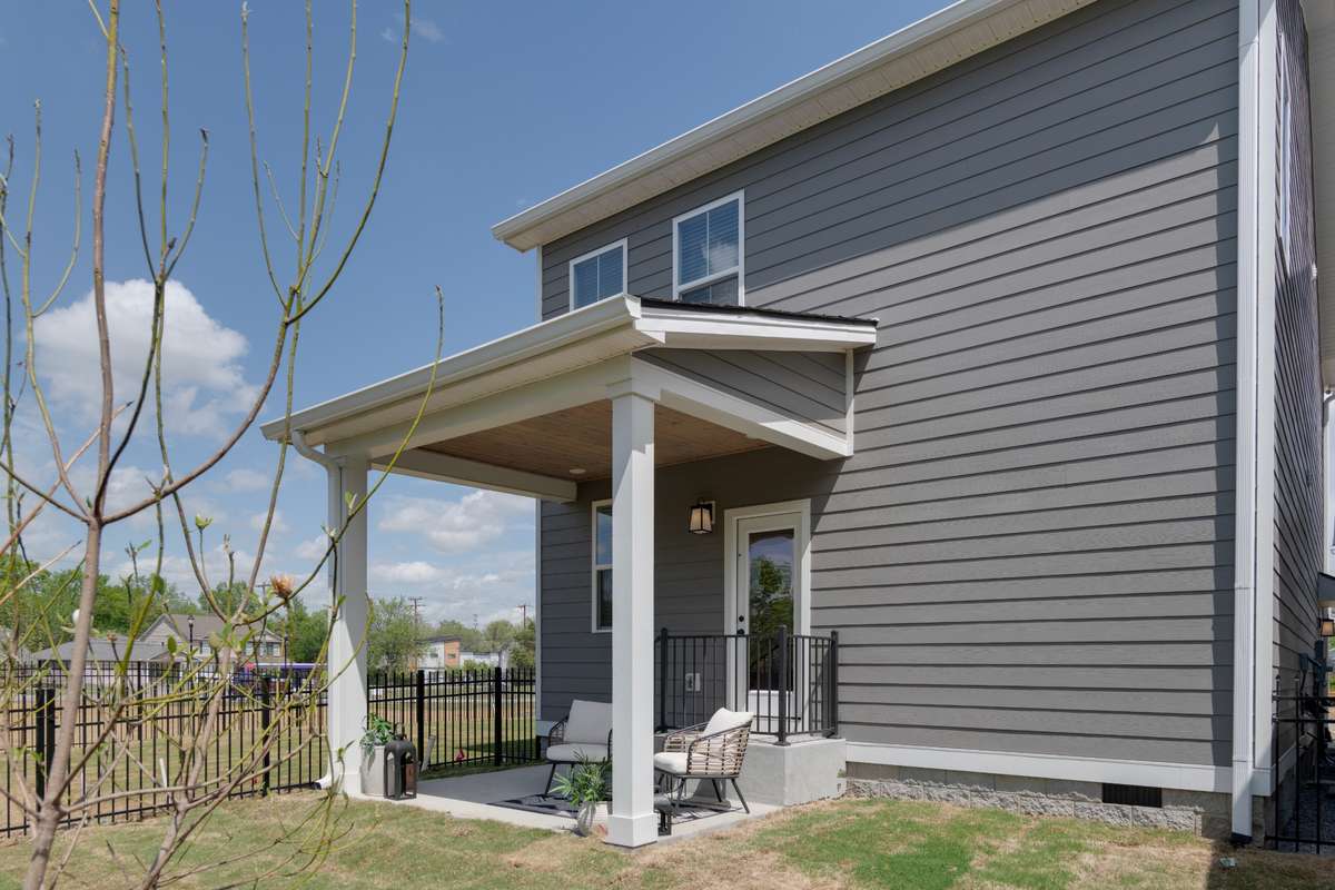 staged model home