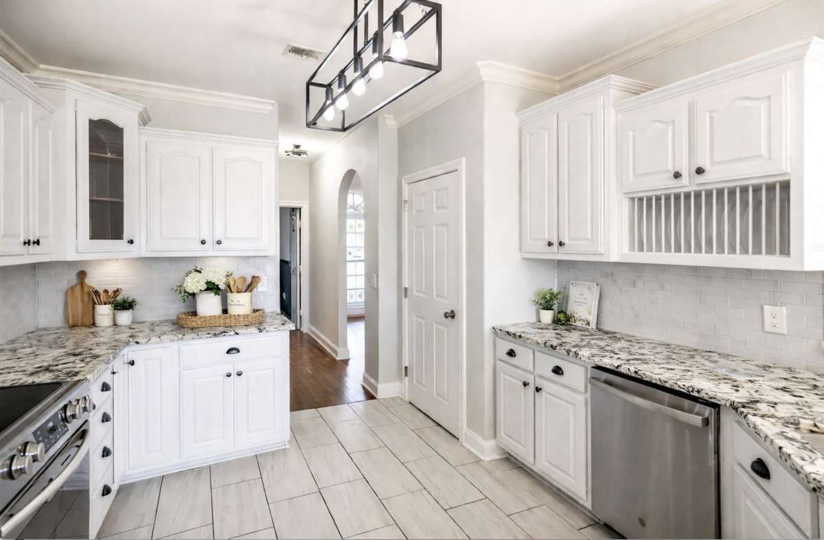 With generous counter space, thoughtful storage, and a layout that flows effortlessly, this kitchen keeps everyone part of the moment — whether it’s a holiday meal or a Tuesday night dinner.