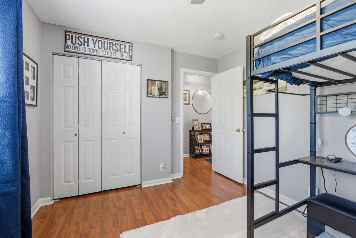 Another view of the front bedroom