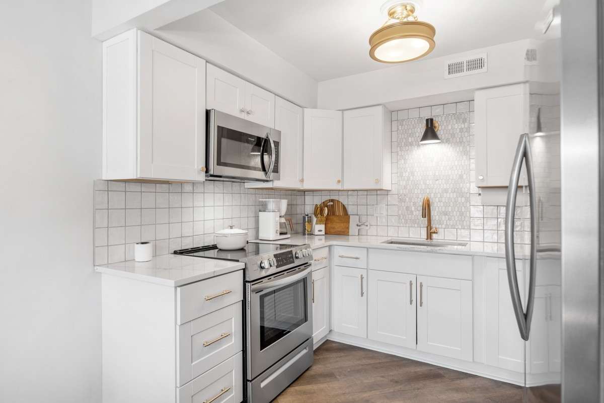 Kitchen with new everything