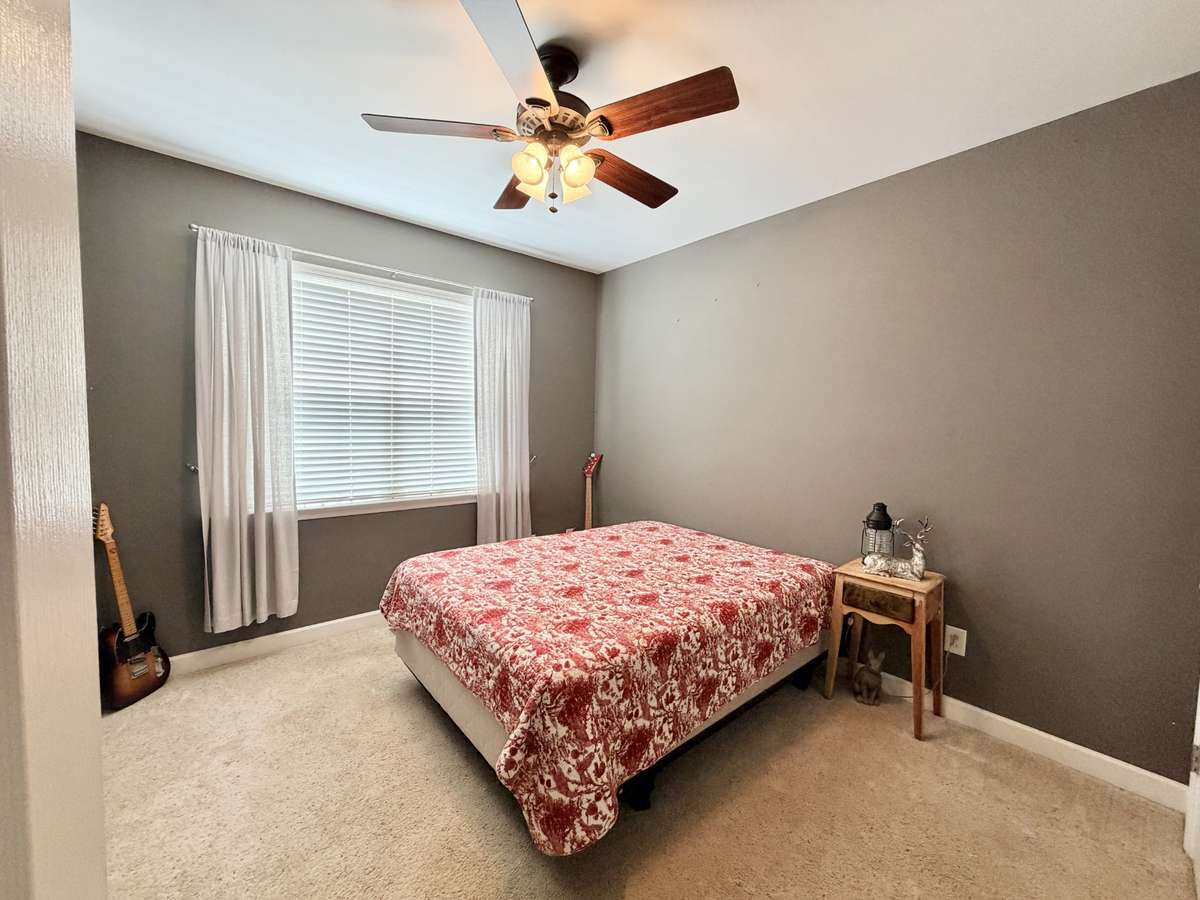 Bedroom two on main level.
