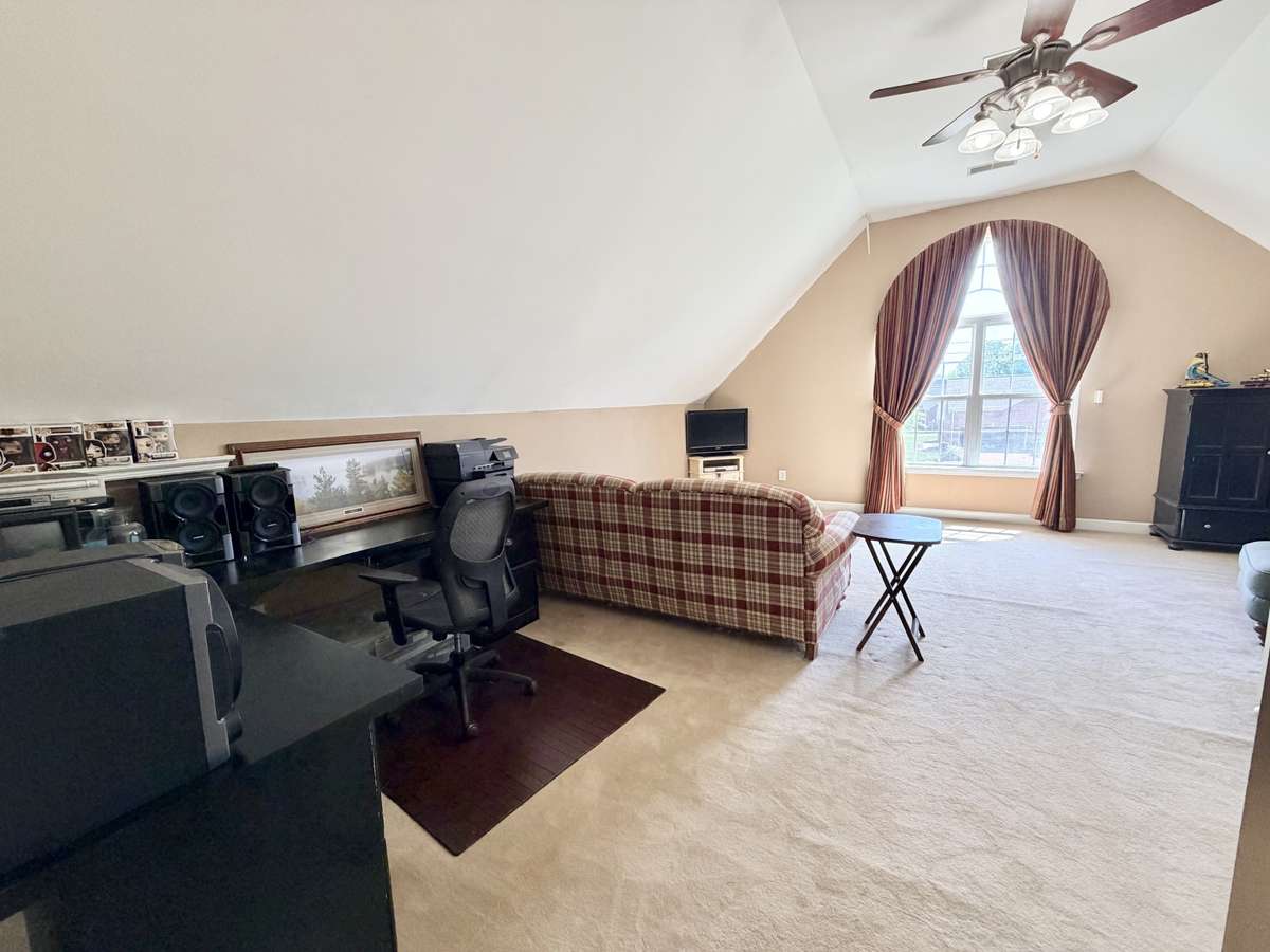 Bonus room over the garage