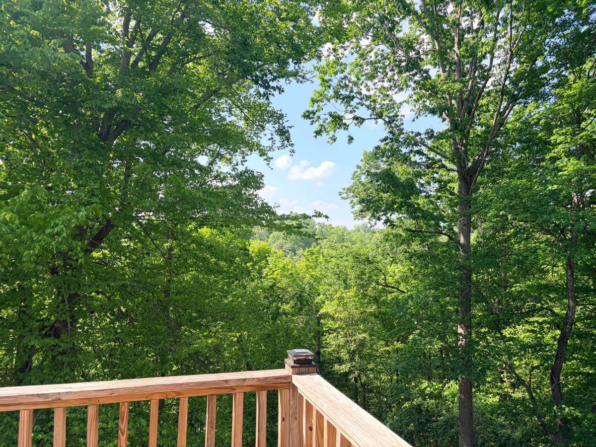 Gatlinburg like views off your back deck.