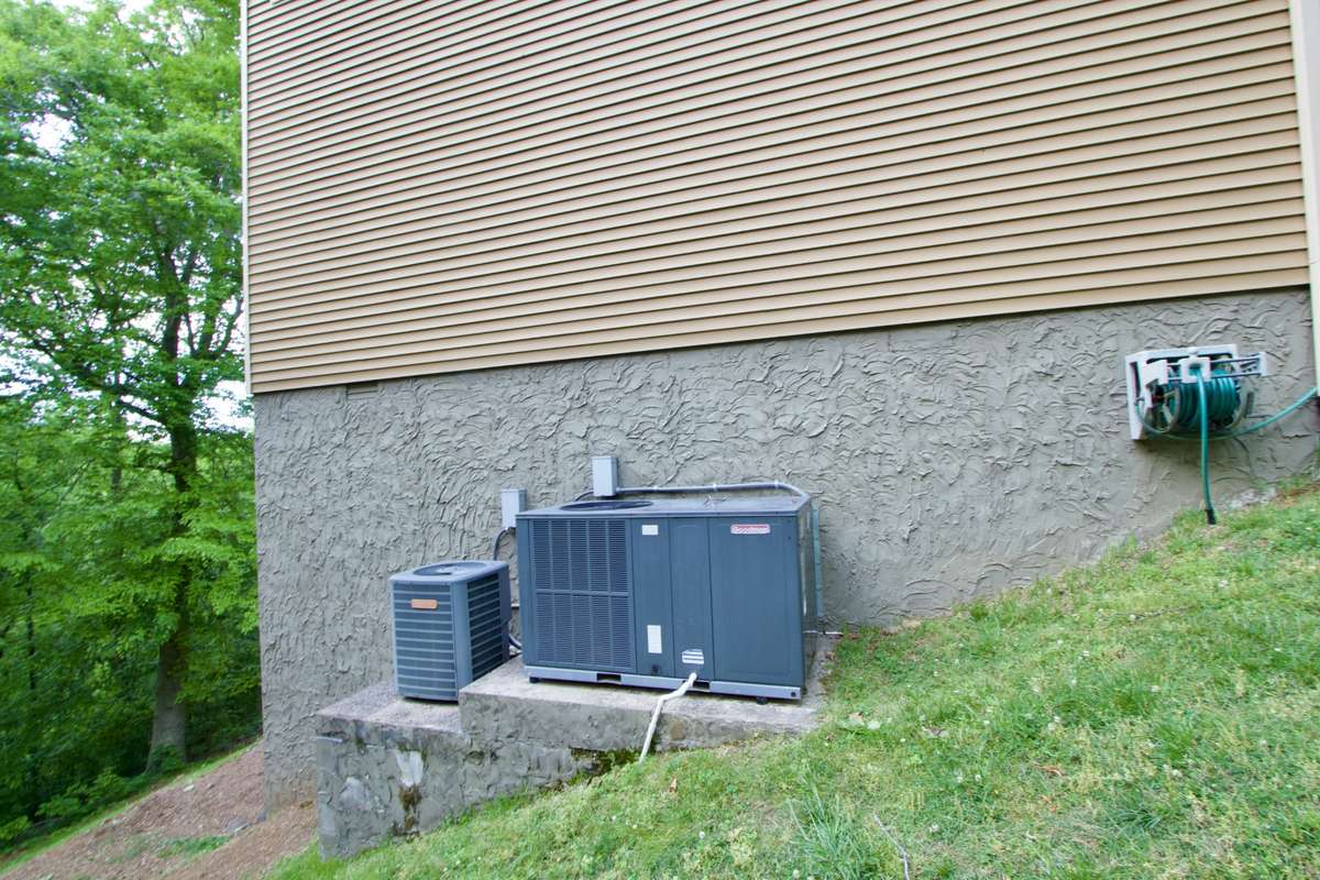2 HVAC with programmable thermostat.
