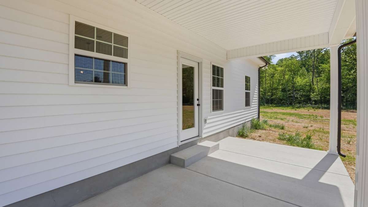 Covered patio
