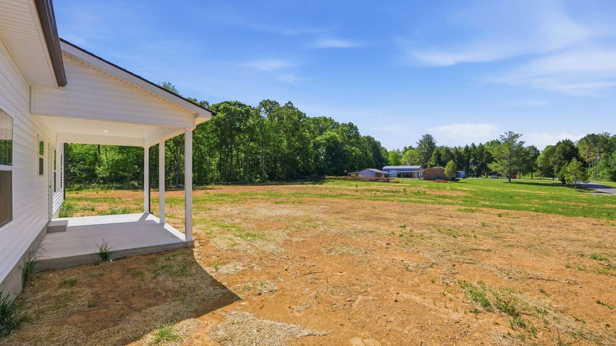 Covered patio