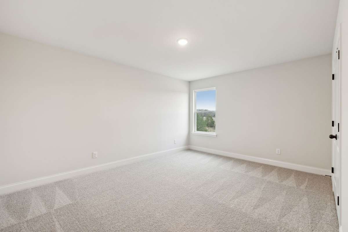 Bedroom #2 is located on the 2nd floor and measures 16' x 12', providing plenty for space for a larger bedroom set.