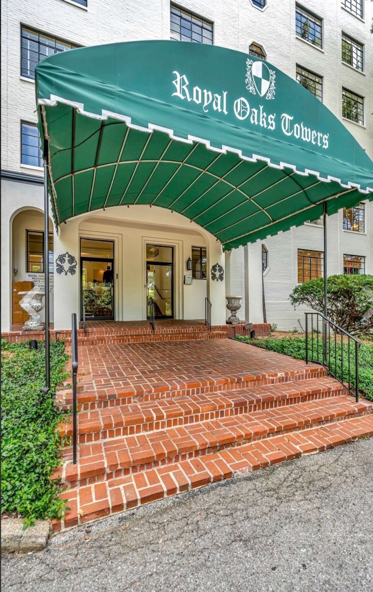 Elegant entry that welcomes you in from all types of weather.