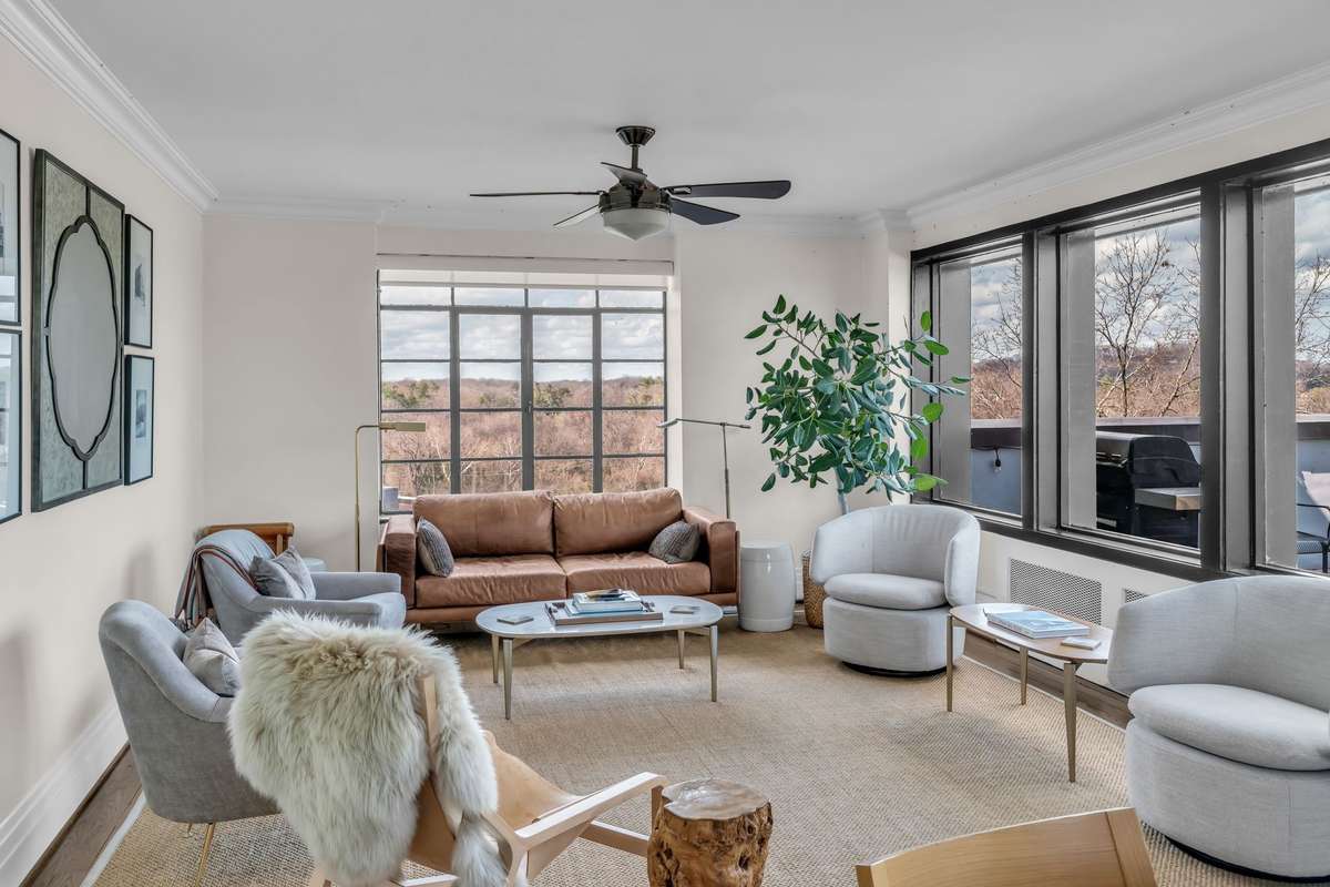 Enjoy your roof top lounge and deck where neighbors gather to socialize but is often empty and quiet for your own quiet time.