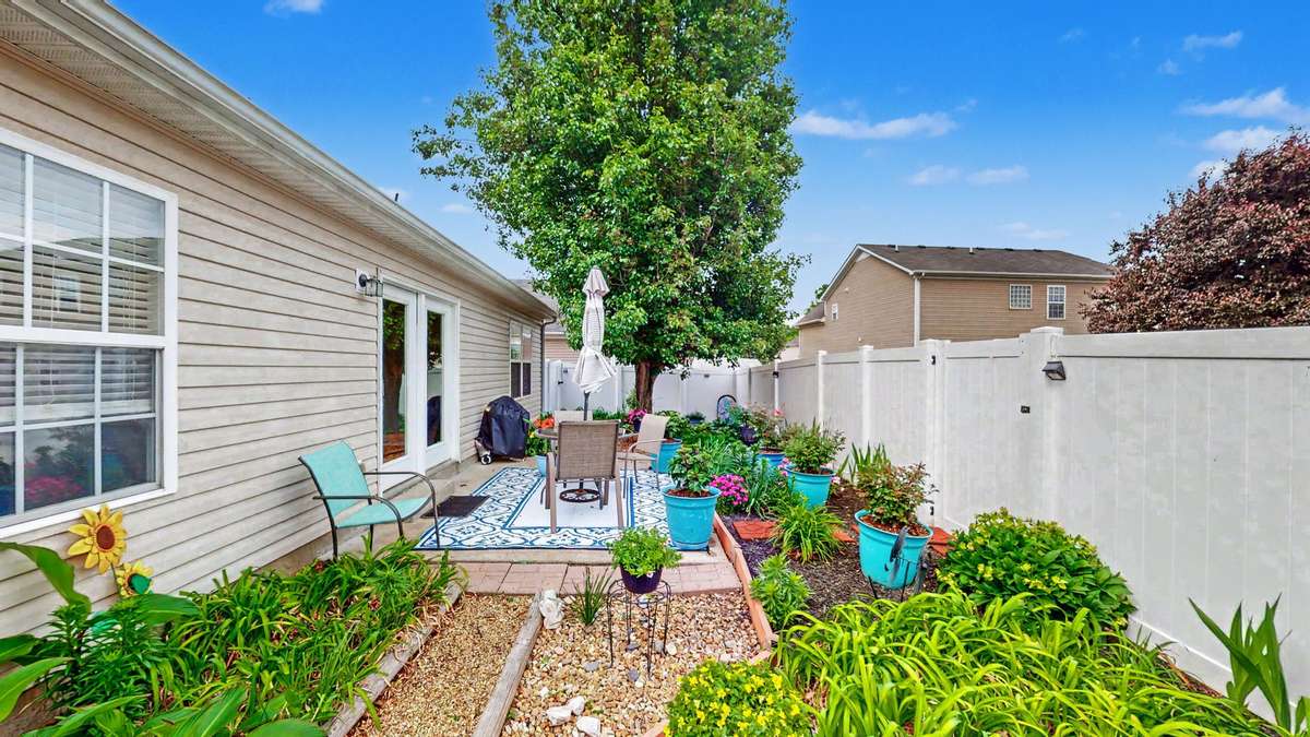 The Meticulously Landscaped Back Yard! Your Oasis Awaits!