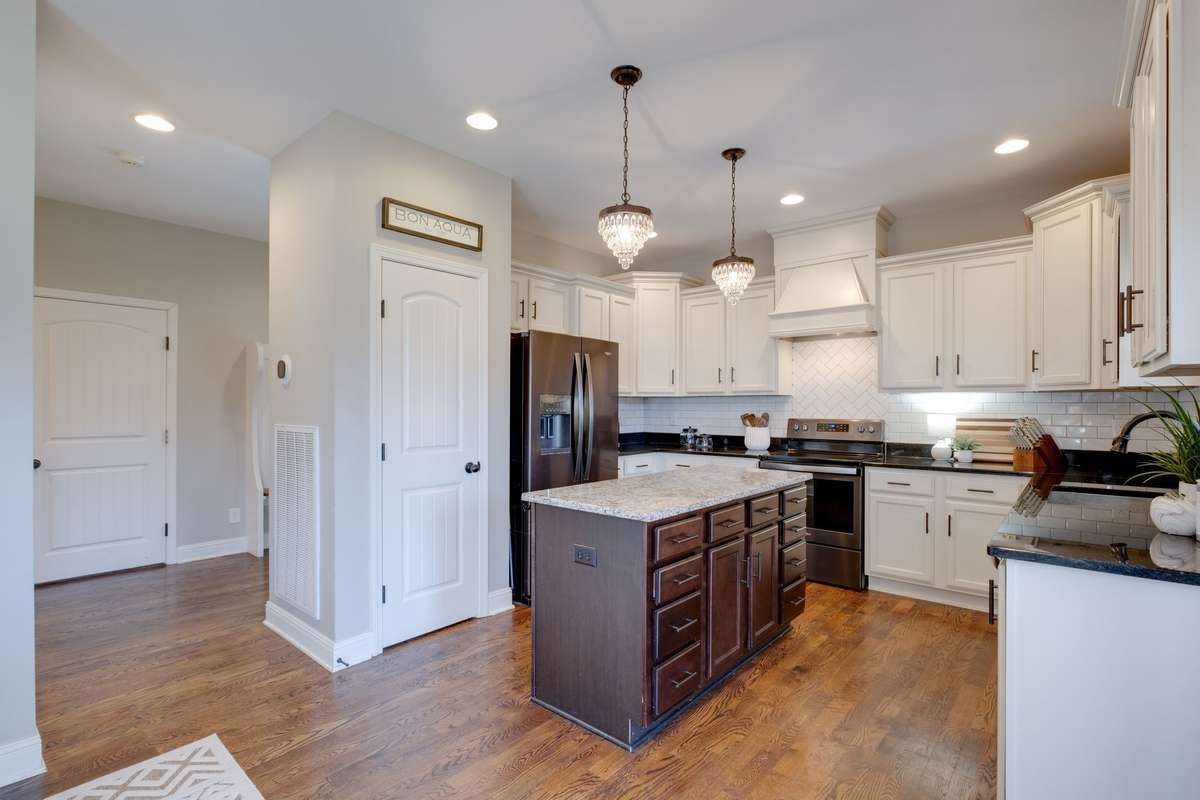 MORE KITCHEN UPGRADES....Custom Vent Hood + Large Pantry