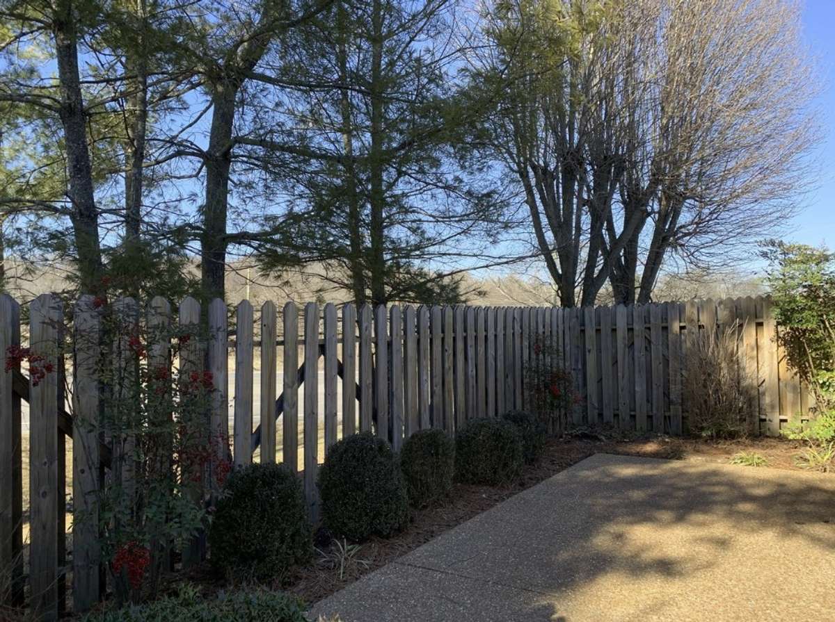 Private patio.