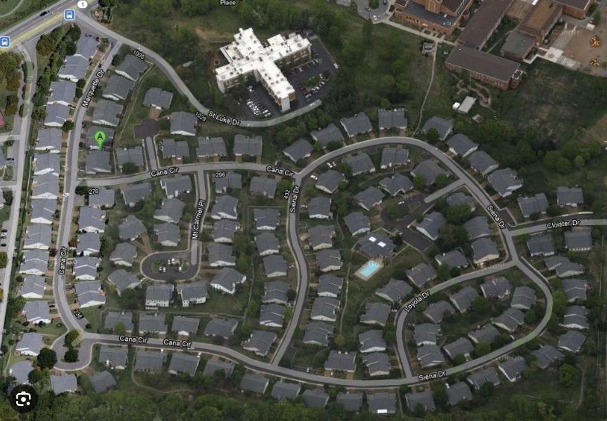 Aerial of community.