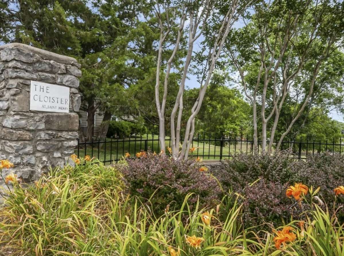Entrance into community.