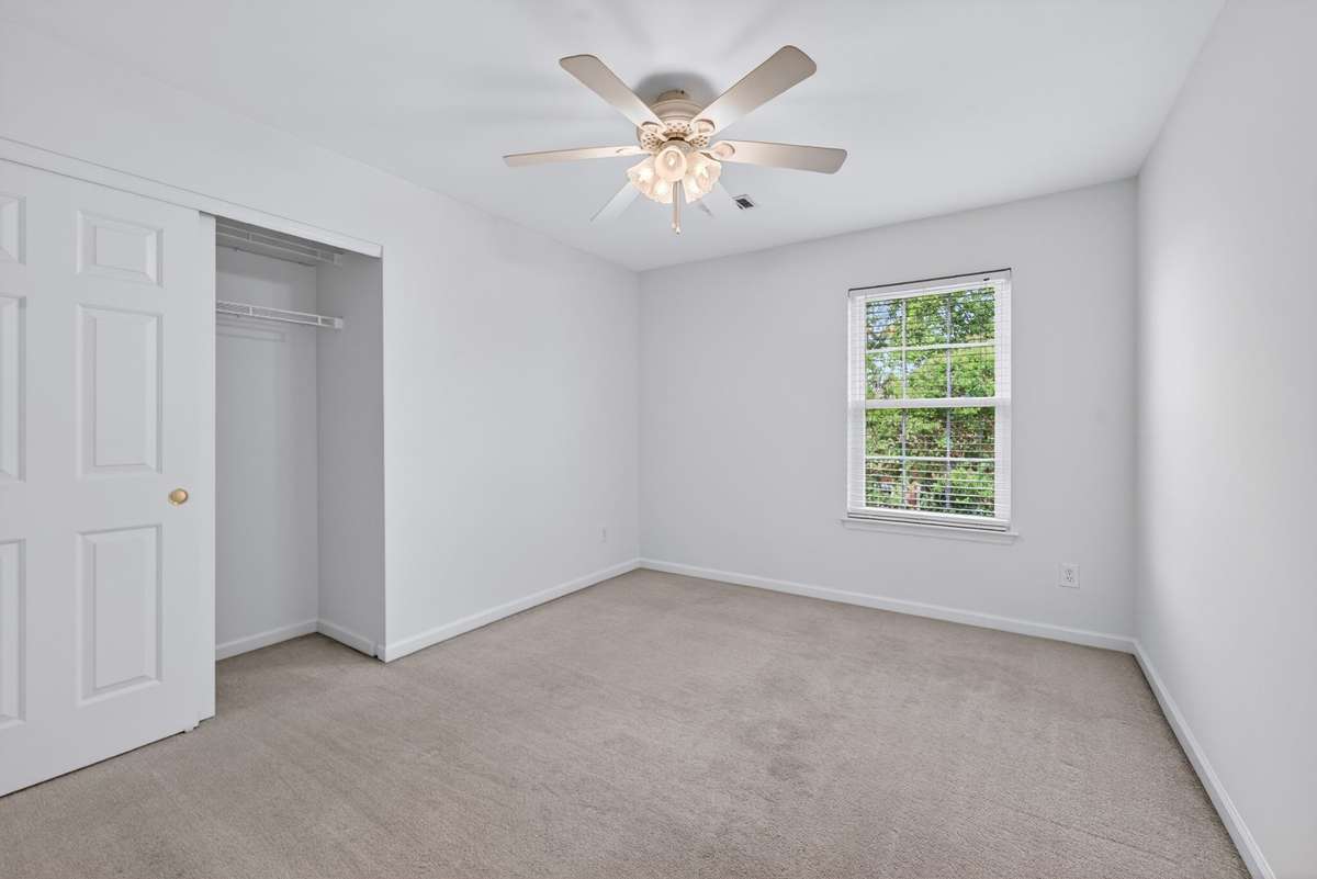The 3 secondary bedrooms are great with really good closet space.