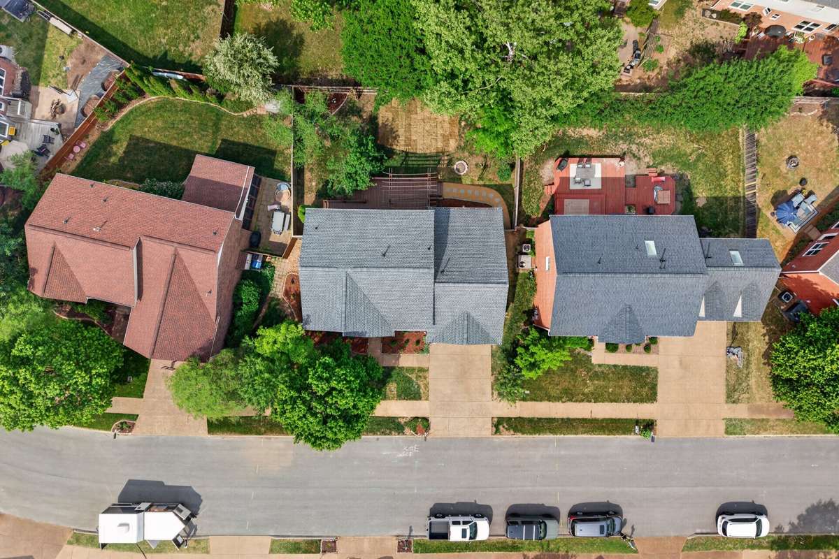 Drone photo of the home.