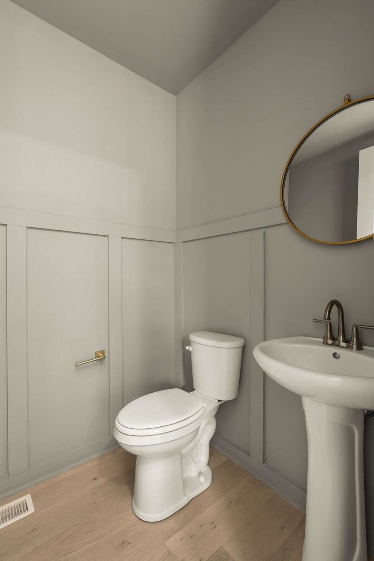 Powder bathroom off of main living space
