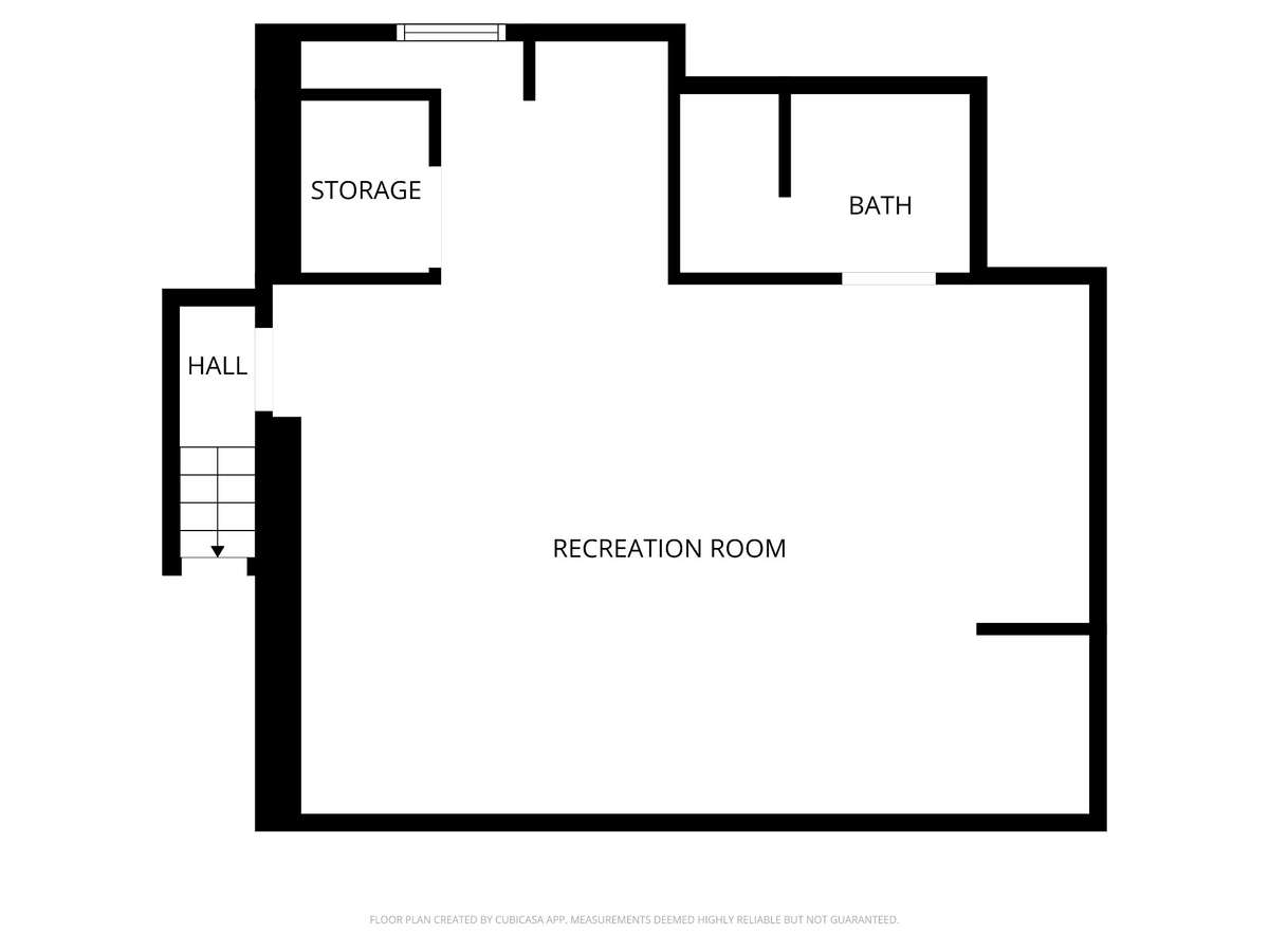 Lower level of main house - 3rd bedroom.