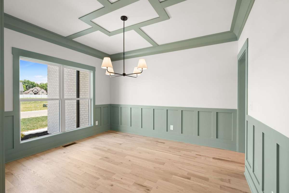 Formal dining room or could be converted into an office.