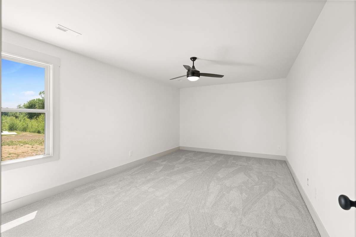 Bedroom #5 with walk in closet.